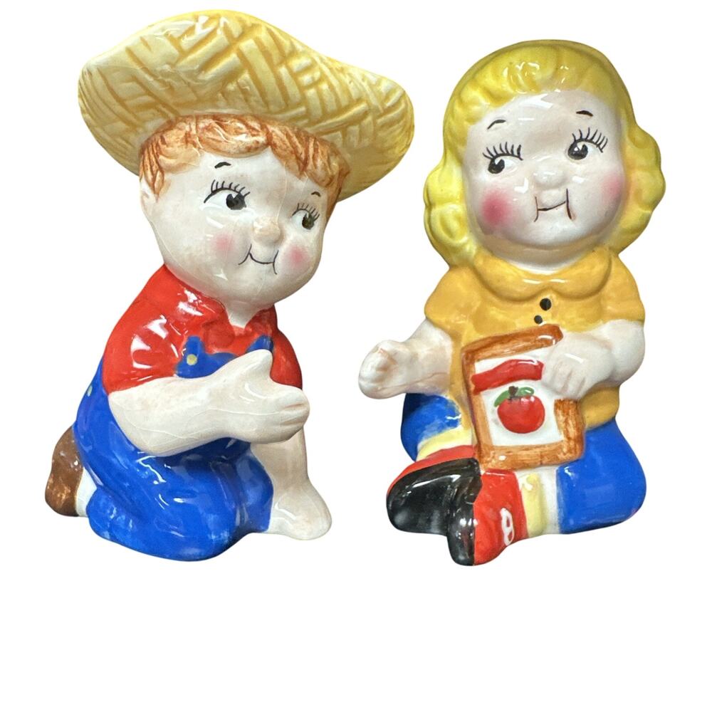 Vintage Campbell’s Soup Kids Salt &‎ Pepper Shakers